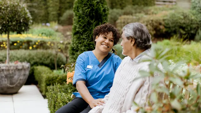 supporting a person with dementia