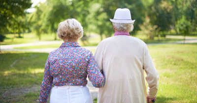 Retired couple
