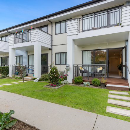 exterior of apartments 