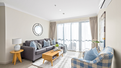 Living Room Glenburn Apartment