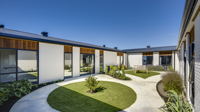 Garden Courtyard Napier Aged Care