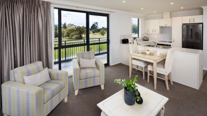 St Andrews Bupa Retirement Village Apartment Lounge