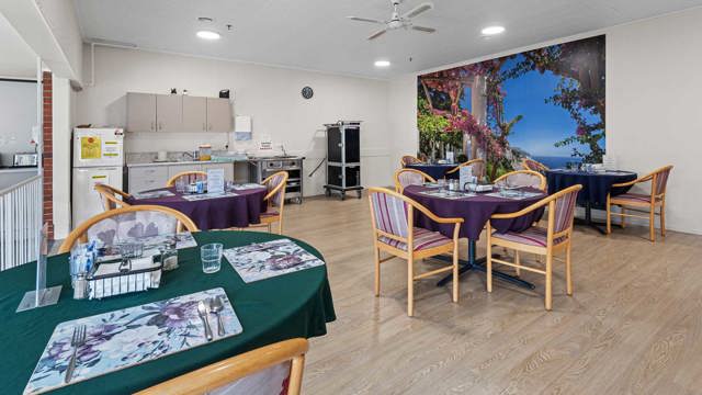 Merrivale Care Home dining tables