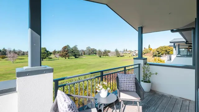 Saint Andrews apartment balcony