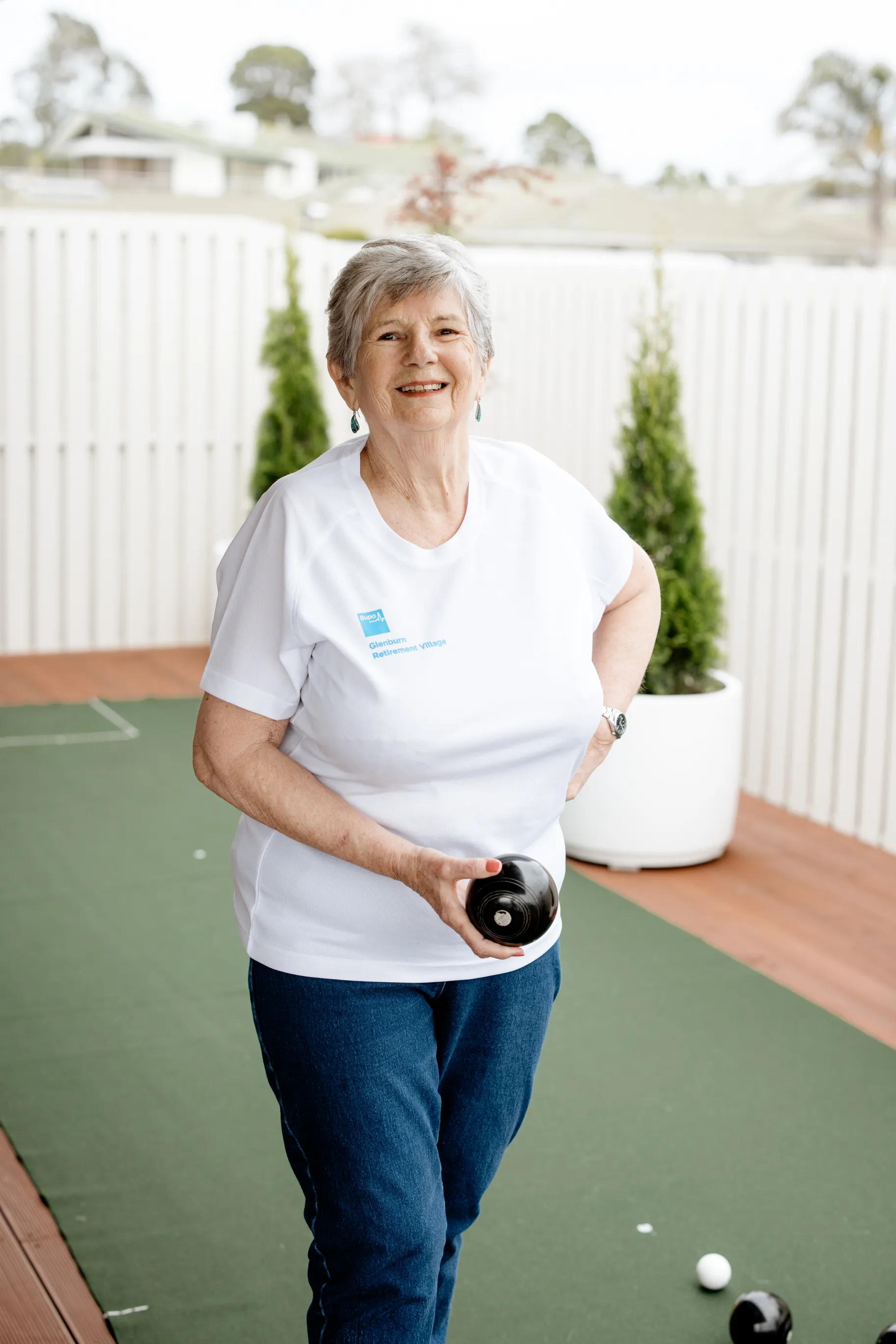 Bowls resident