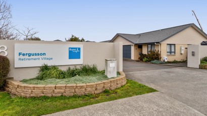 Outside View of Fergusson Retirement Village Upper Hutt 