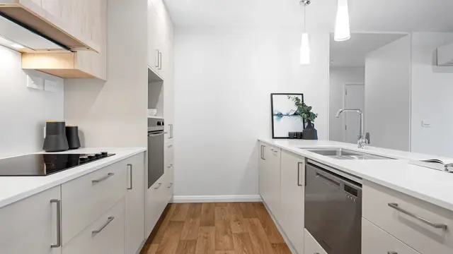 Ruataniwha apartment - kitchen 
