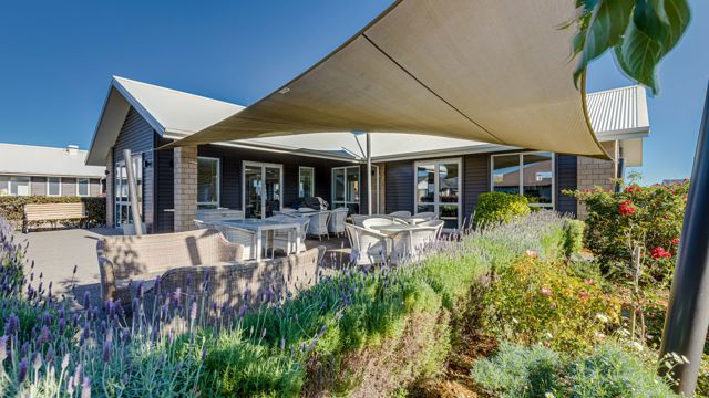 St Kilda Retirement Village Communal Outdoor Area