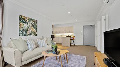 Sunset Retirement Village Apartment Lounge 