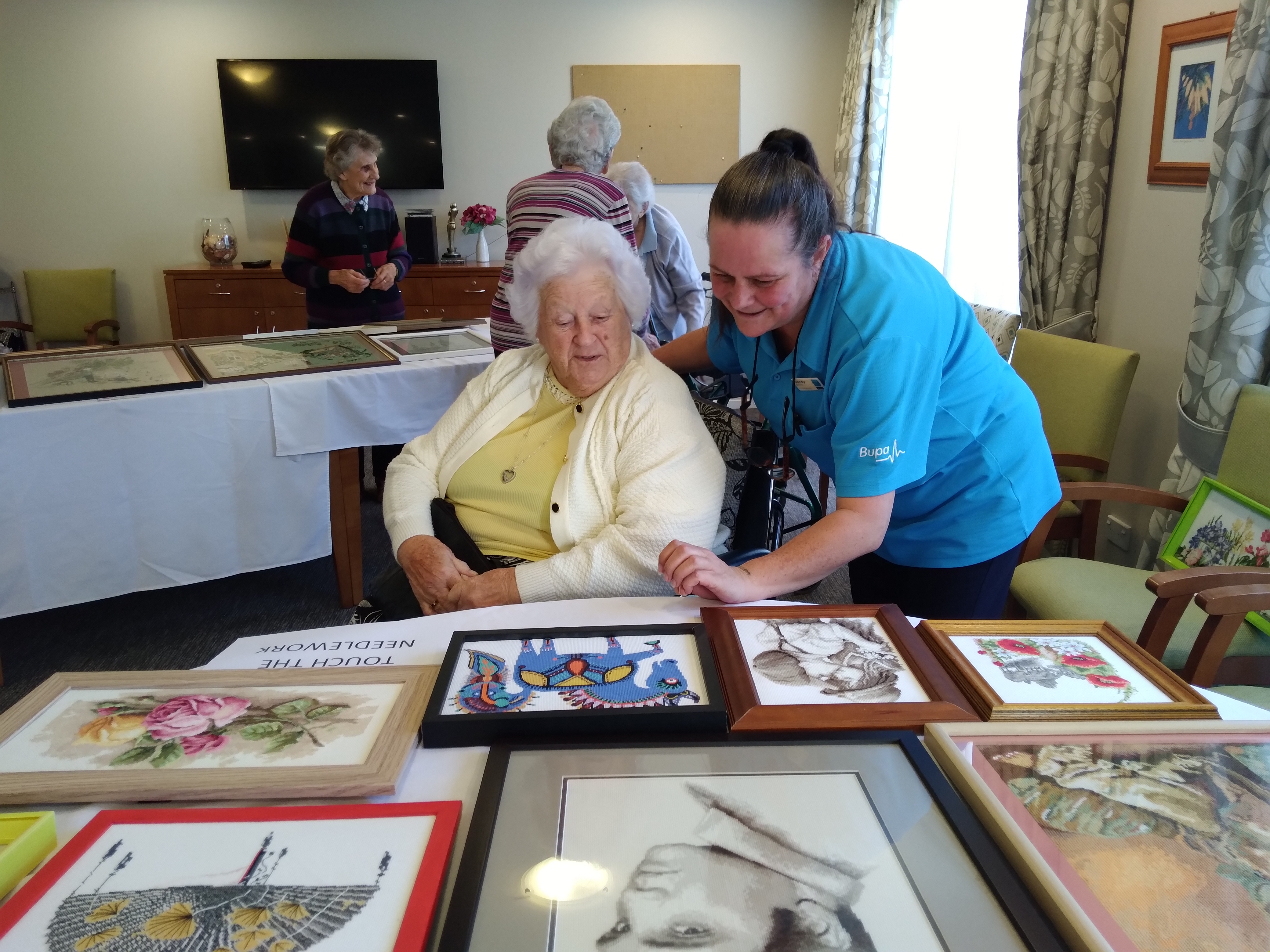 Creative needlework village