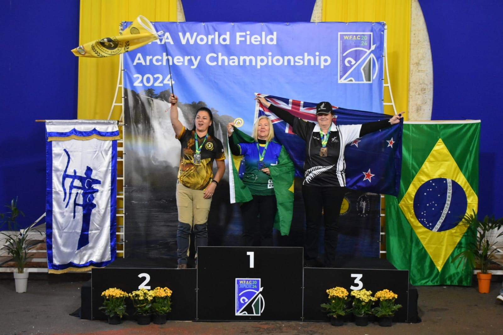 Yvonne Third Place World archery games