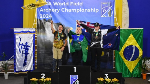 Yvonne Third Place World archery games