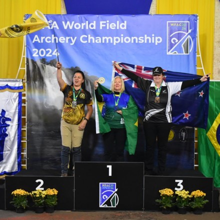 Yvonne Third Place World archery games