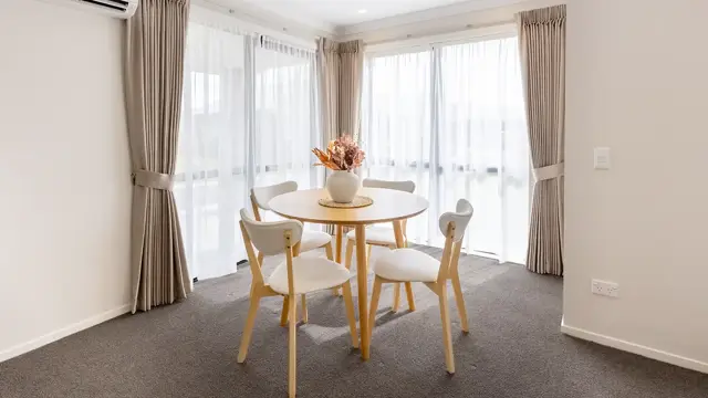 Longwood Retirement Village _ Villa dining area 