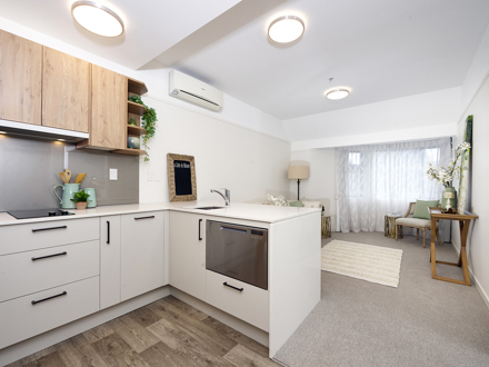 Kitchen and Living Room Cedar Manor