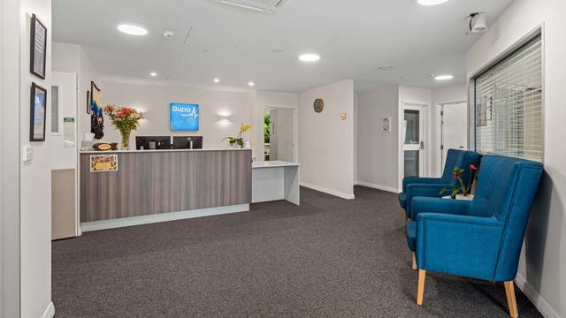 Merrivale Care Home reception area 