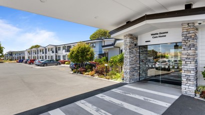 Entrance of Wattle Downs aged care