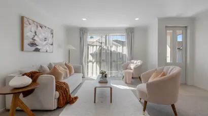 Greerton Gardens Retirement Village - villa lounge 
