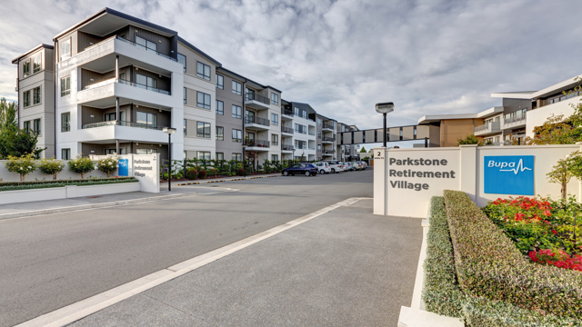 Front Sign Exterior View Parkstone Retirement Village 