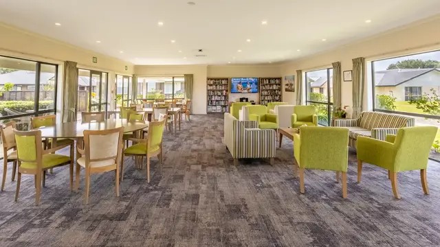 Longwood Retirement Village _ community centre lounge