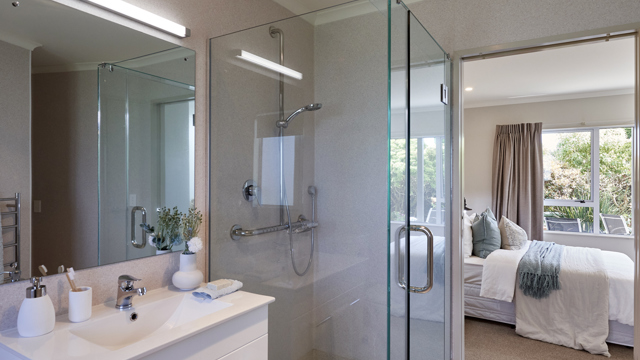 The Gardens Retirement Village Apartment Bathroom