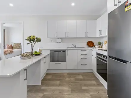 New Lynn apartment kitchen