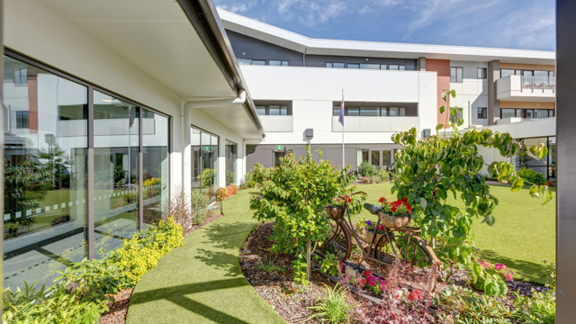 Outdoor Communal Gardens Parkstone Village