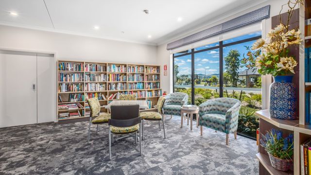 Bupa Riverstone Retirement Village Communal Library