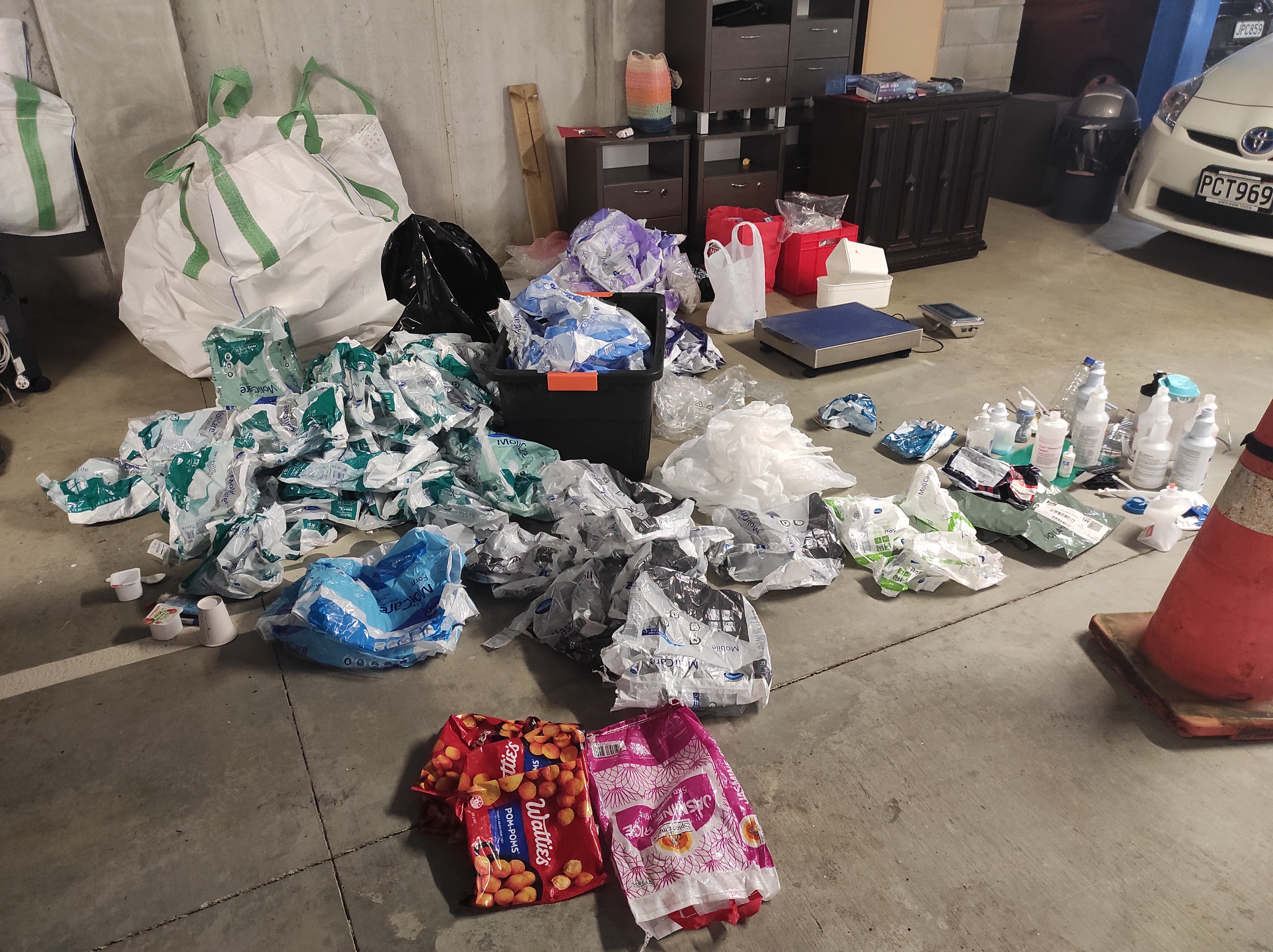 Care home waste