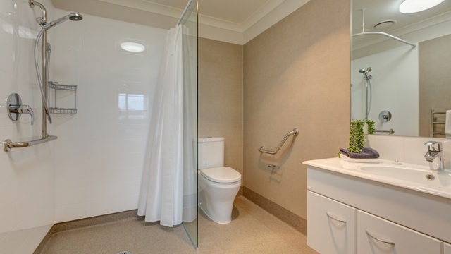 Apartment Bathroom Hugh Green Retirement Village