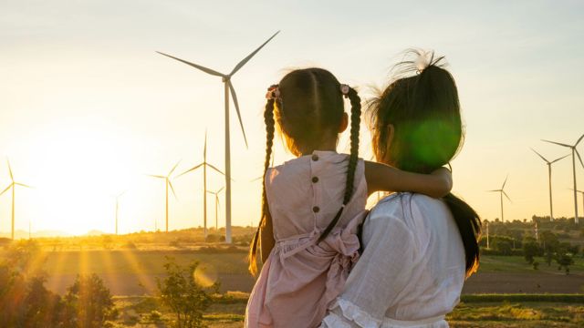 Mother daughter renewable energy care homes