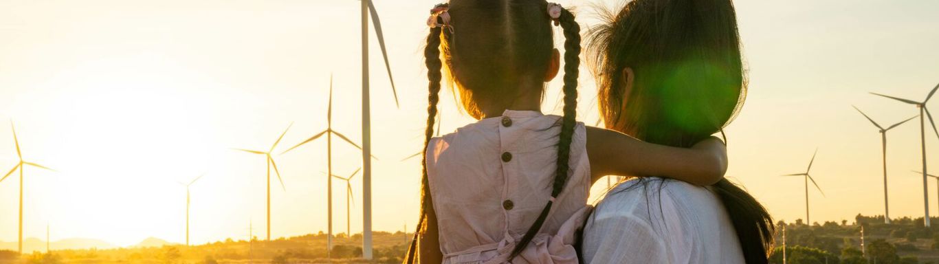 Mother daughter renewable energy care homes