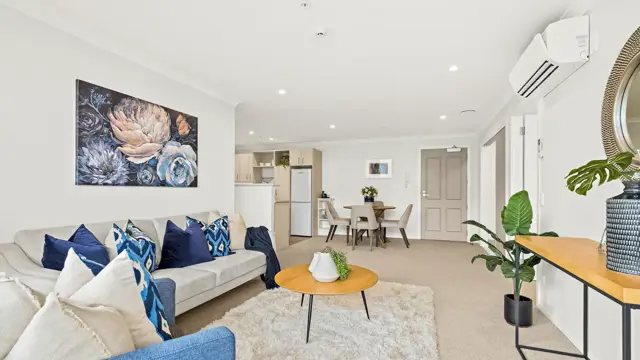 Apt 210 - living and kitchen 