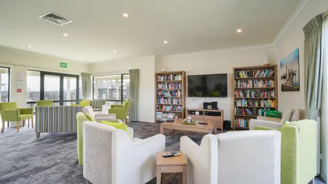 Longwood Retirement Village -Library