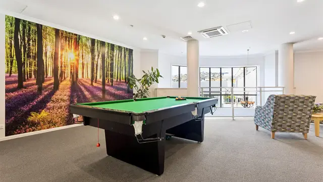 Cashmere View _ pool table 