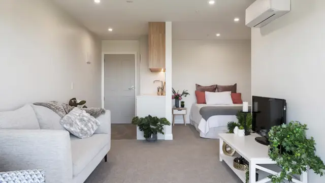 Liston Heights serviced studio apartment - full apartment