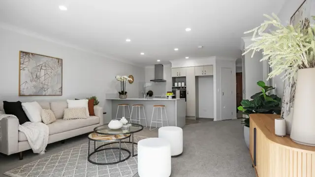Lounge and Kitchen 