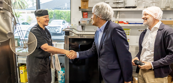 CEO Bupa Global visiting NZ staff