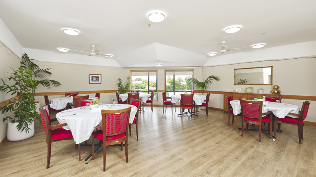 Communal Dining Room Cedar Manor