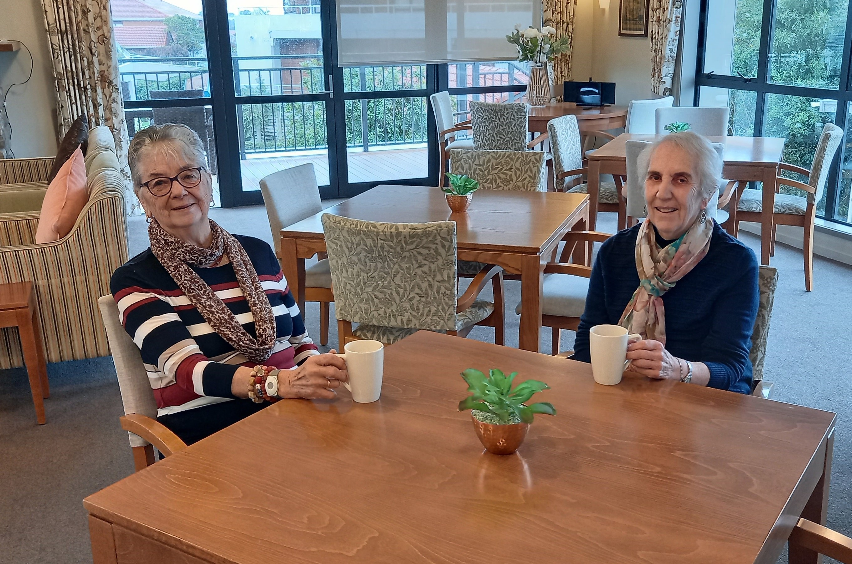 Friendship helps resident