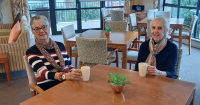 Friendship helps resident