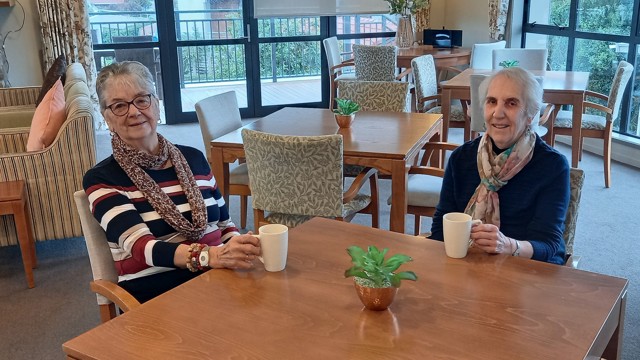 Friendship helps resident