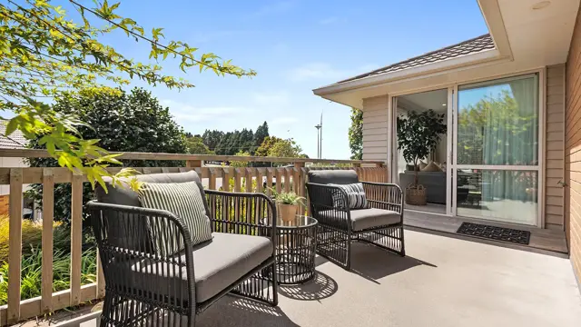 Te Puke - two bed villa patio 