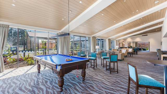 Ashford Retirement Village Community Centre and Pool Table