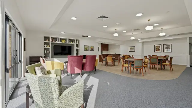 Te Puke Care Home - community dinning and lounge 
