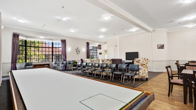 Bowls Te Puke Retirement Village and Communal Seating