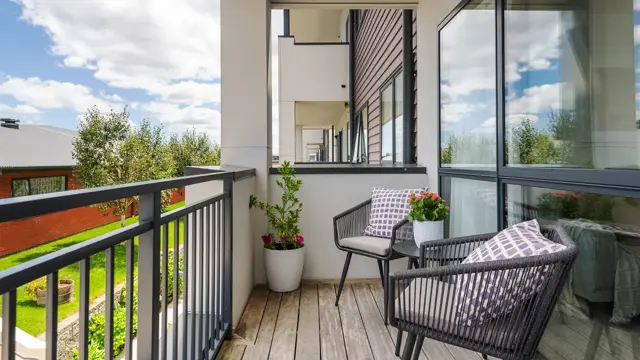 Saint Andrews apartment balcony