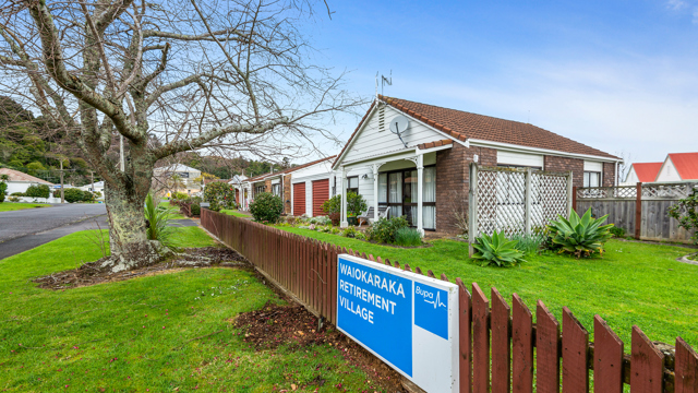 Waiokaraka Retirement Village Entrance