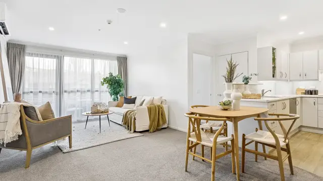 Cashmere View - Apartment 306 - living, dining and kitchen 