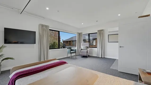 Te Puke Care Home - care room with TV